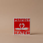 Decorative Safety Matches matches Archivist Gallery (Faire) Swans