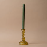 Embossed Recycled Glass Candle Holder candle holder Creative Co-op (DYA)