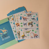 Dino Sticker Activity Set FINNBIRD - activity book FIRE THE IMAGINATION