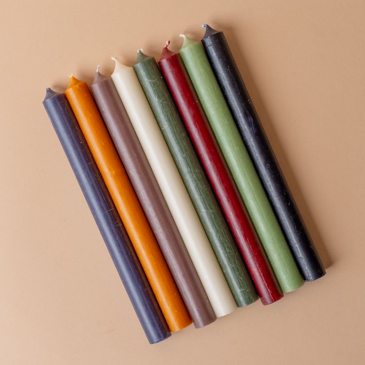 Classic 10" Taper Candles candle Old Country Design (ShopZio)