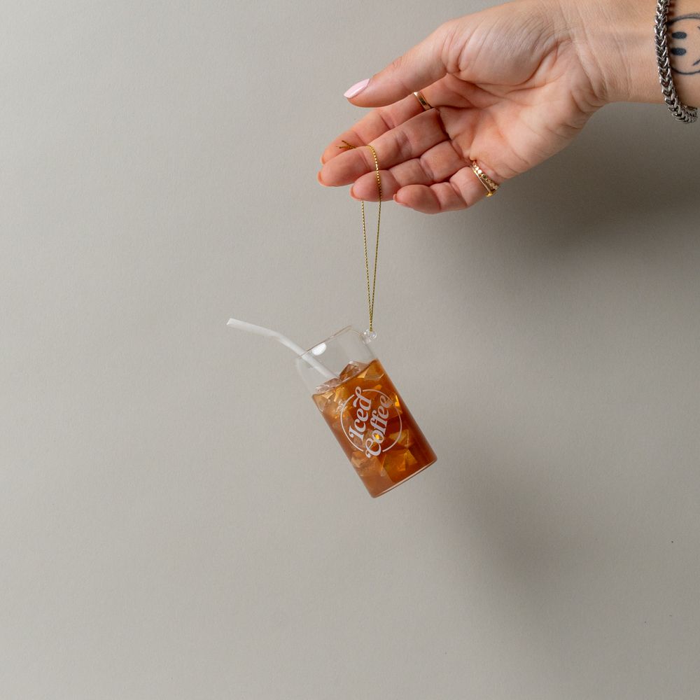 Iced Coffee Ornament CHRISTMAS 2025 Abbott Collection