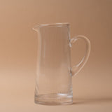 Ribbed Glass Pitcher pitcher Abbott Collection