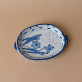 Floral Stoneware Baker baking dish Creative Co-op (DYA) No. 3