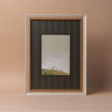 "Hushed Meadow" Framed Canvas Print