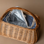 Classic Willow Picnic Basket picnic basket Bacon Basketware (Faire)