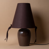 Burgundy Bows Table Lamp LIGHITING - table lamp Morel (Faire) Large