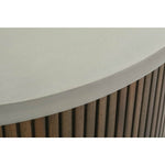 Kindred Fossil Coffee Table 4 - a - FURNITURE - Coffee Table - Round Rowe Furniture