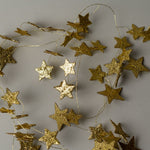 Paper Star Garland CHRISTMAS 2025 Creative Co-op (DYA)