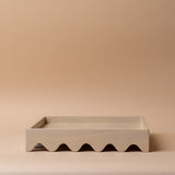 Scallop Edge Mango Wood Tray