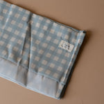 Recycled Fabric Book Rack FINNBIRD - book rack 3 Sprouts (Faire) Blue Gingham