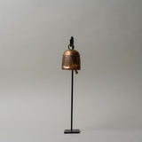 Antiqued Iron Bell on Stand