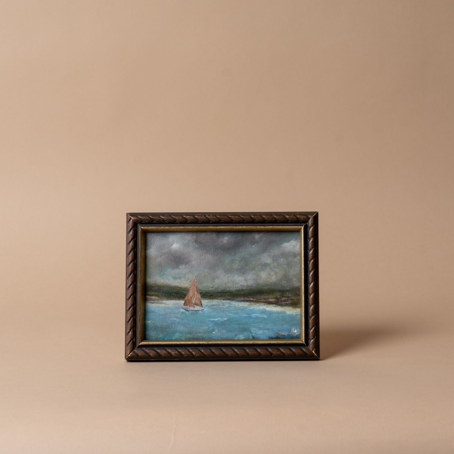 "Let's Sail Away" Framed Original Painting by Melissa Mary Jenkins ARTWORK - original painting Melissa Mary Jenkins