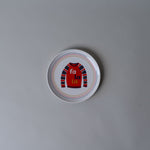 Holiday Sweater Stoneware Dish Set CHRISTMAS 2025 DANICA (Faire) Red Fa La La Sweater