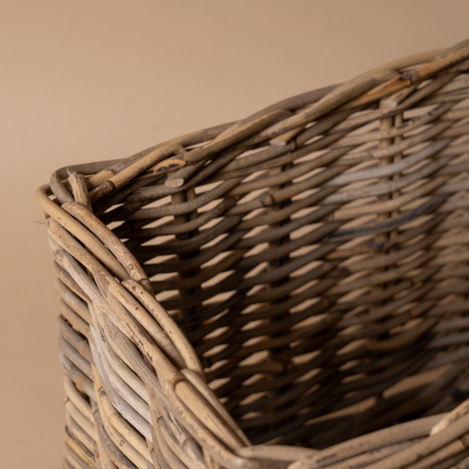 Rattan Storage Basket basket Bacon Basketware (Faire)