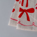 Holiday Bow Tea Towel CHRISTMAS 2025 DANICA (Faire)