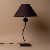 Burgundy Wave Table Lamp LIGHITING - table lamp Morel (Faire)