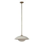 Ailith Pendant LIGHTING - Pendant Renwil Crackle Off-White
