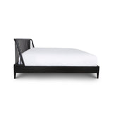 Irwin King Bed - Black - Rug & Weave