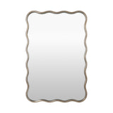 Ismenia Accent Mirror MIRROR - Accent Mirror Surya Antiqued Metallic - Silver