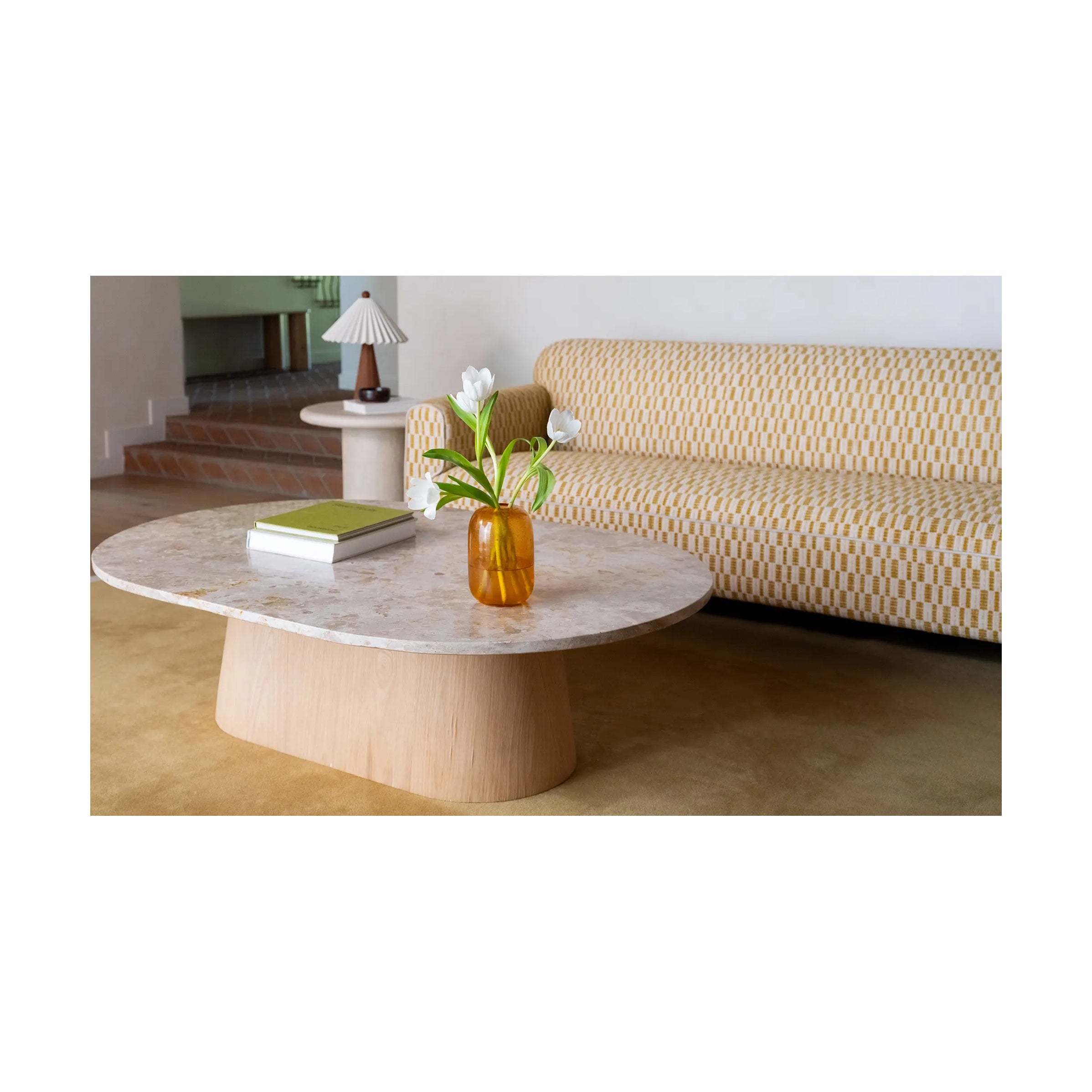 Carter Marble Coffee Table FURNITURE - coffee tables Moe's Furniture