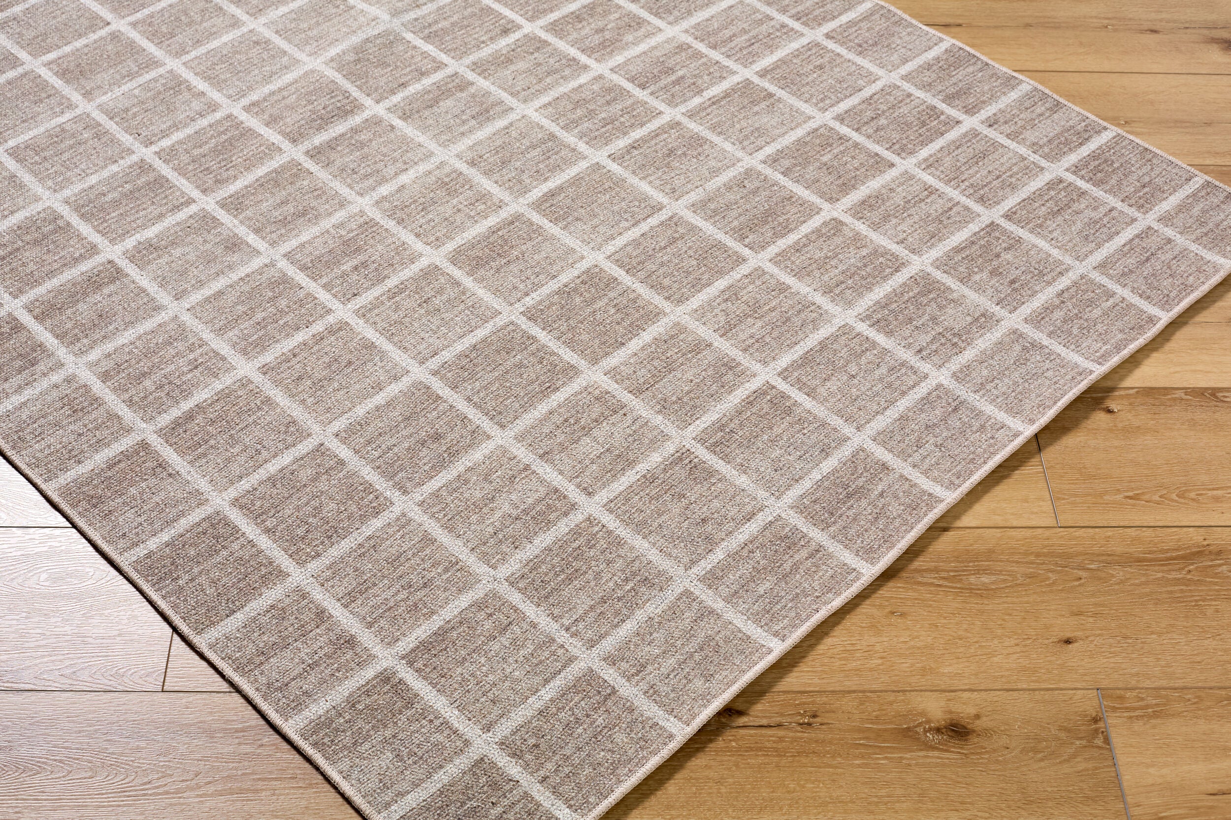 Jude Gridwork Washable Rug RUGS - washable Surya