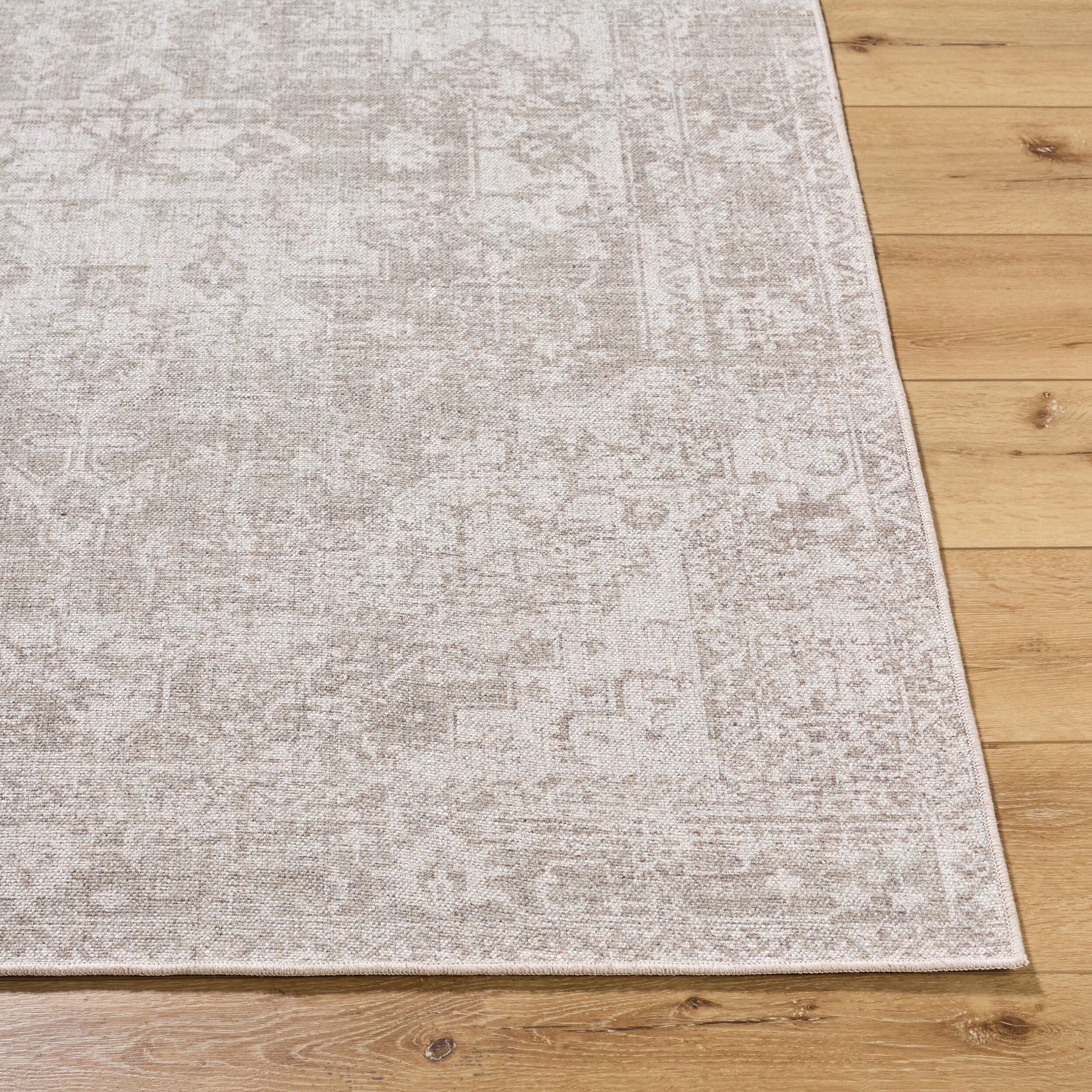 Jude Distressed Washable Rug RUGS - washable Surya