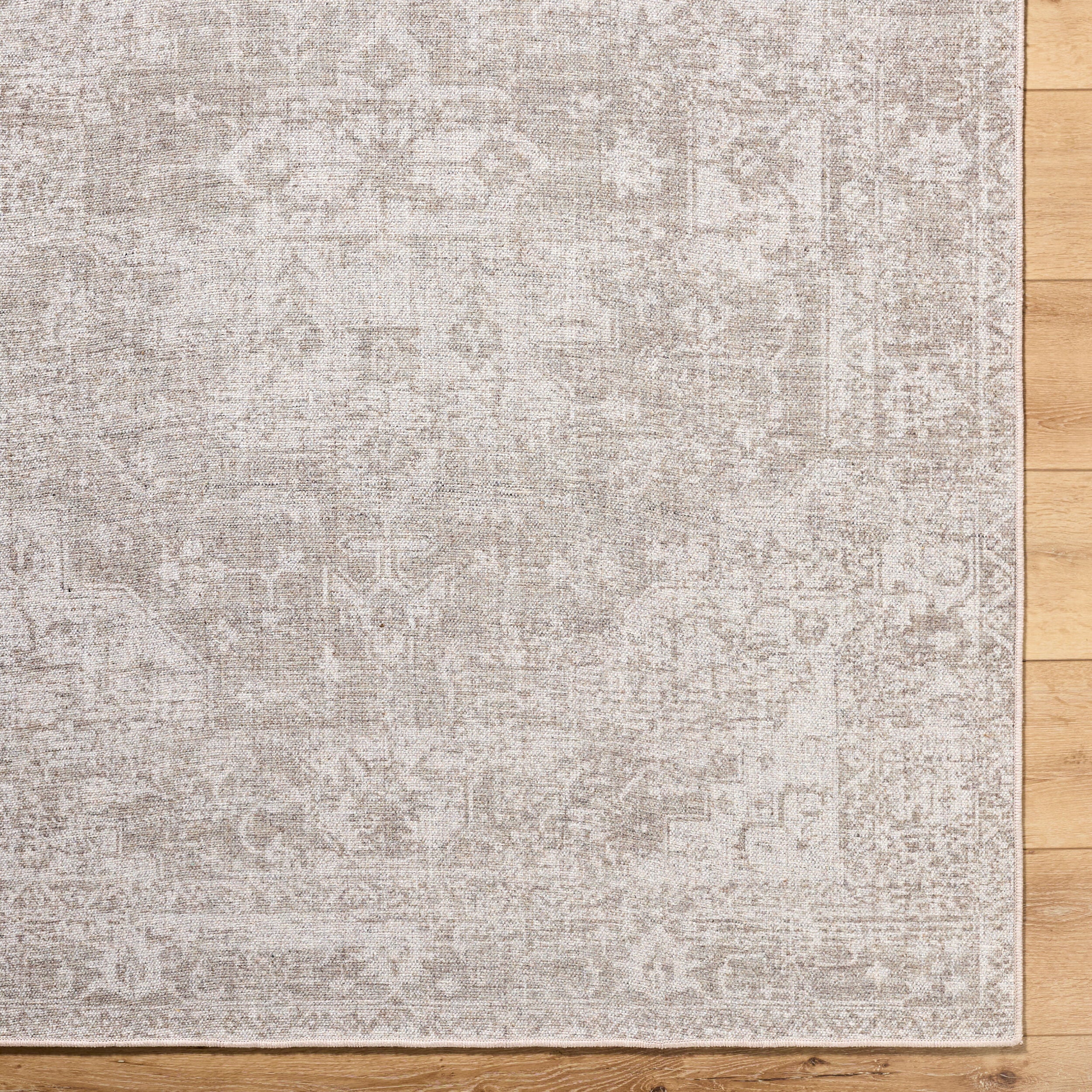 Jude Distressed Washable Rug RUGS - washable Surya