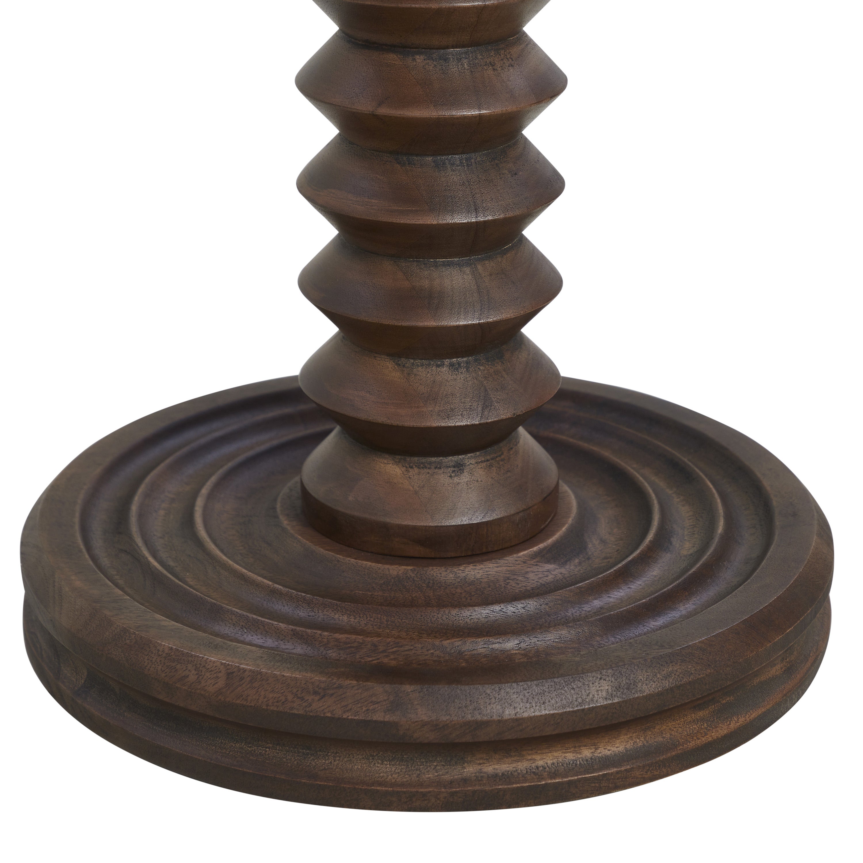 Tonia Mango Wood Side Table FURNITURE - side table Renwil