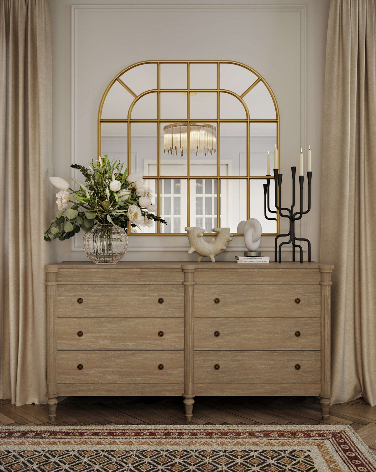 Keelie 6 Drawer Dresser FURNITURE - dresser Bramble