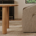 Barlow Rolling Dining Chair 10 - a - FURNITURE - dining chair Moe's Furniture