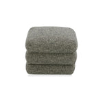 Lola Stool 6 - FURNITURE - ottoman Moe's Furniture Stone Tweed