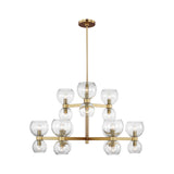 Londyn Medium Chandelier LIGHTING - chandelier Visual Comfort Clear Glass