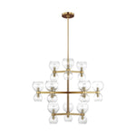 Londyn Large Chandelier LIGHTING - chandelier Visual Comfort Clear Glass