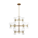 Londyn Large Chandelier LIGHTING - chandelier Visual Comfort Clear Glass