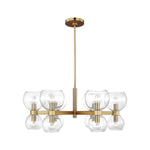 Londyn Small Chandelier LIGHTING - chandelier Visual Comfort Clear Glass