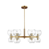 Londyn Small Chandelier LIGHTING - chandelier Visual Comfort Clear Glass