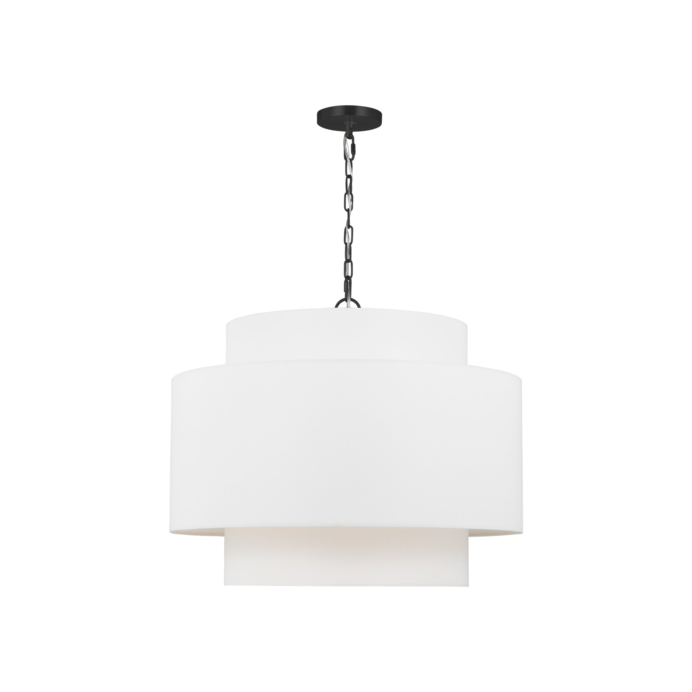 Sawyer Pendant LIGHTING - pendant Visual Comfort Midnight Black