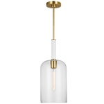 Monroe Cylinder Pendant LIGHTING - pendant Visual Comfort Burnished Brass