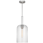 Monroe Cylinder Pendant LIGHTING - pendant Visual Comfort Polished Nickel