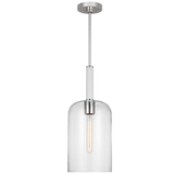 Monroe Cylinder Pendant LIGHTING - pendant Visual Comfort Polished Nickel