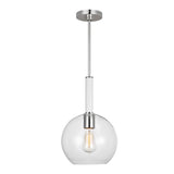 Monroe Round Pendant LIGHTING - pendant Visual Comfort Polished Nickel