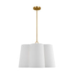 Bronte Medium Hanging Shade LIGHTING - pendant Visual Comfort Burnished Brass
