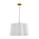 Bronte Medium Hanging Shade LIGHTING - pendant Visual Comfort Burnished Brass
