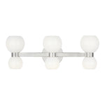 Londyn Six Light Vanity LIGHTING - vanity Visual Comfort Polished Nickel