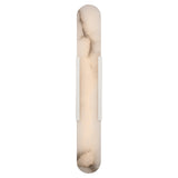 Melange 28" Elongated Sconce LIGHTING - sconce Visual Comfort Polished Nickel