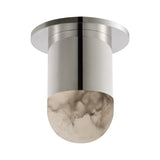 Melange Mini Monopoint Flush Mount LIGHTING - flush mount Visual Comfort Polished Nickel