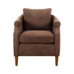 Landon Accent Chair FURNITURE - accent chair Surya Dark Brown