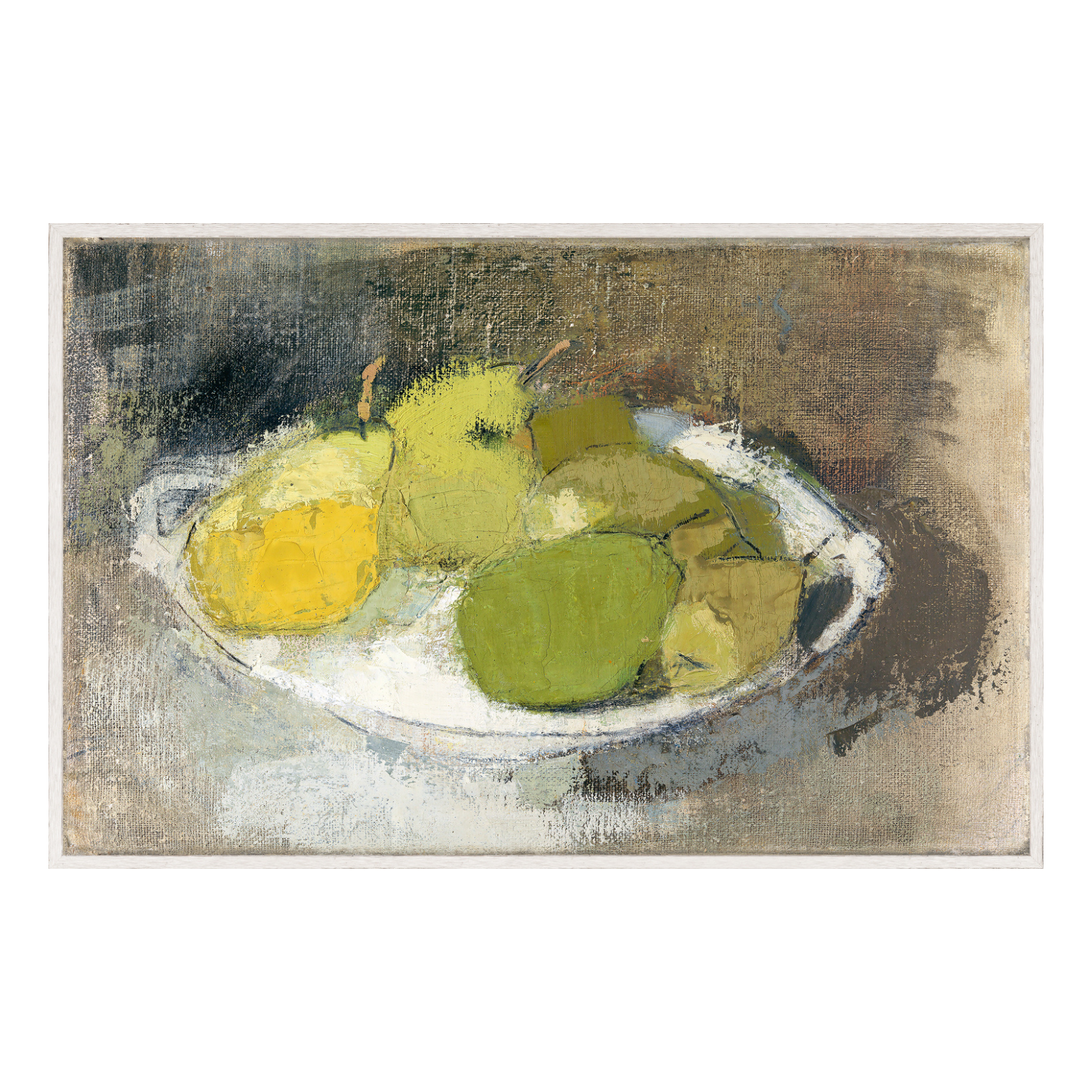 "Pears Still Life" Framed Art Print