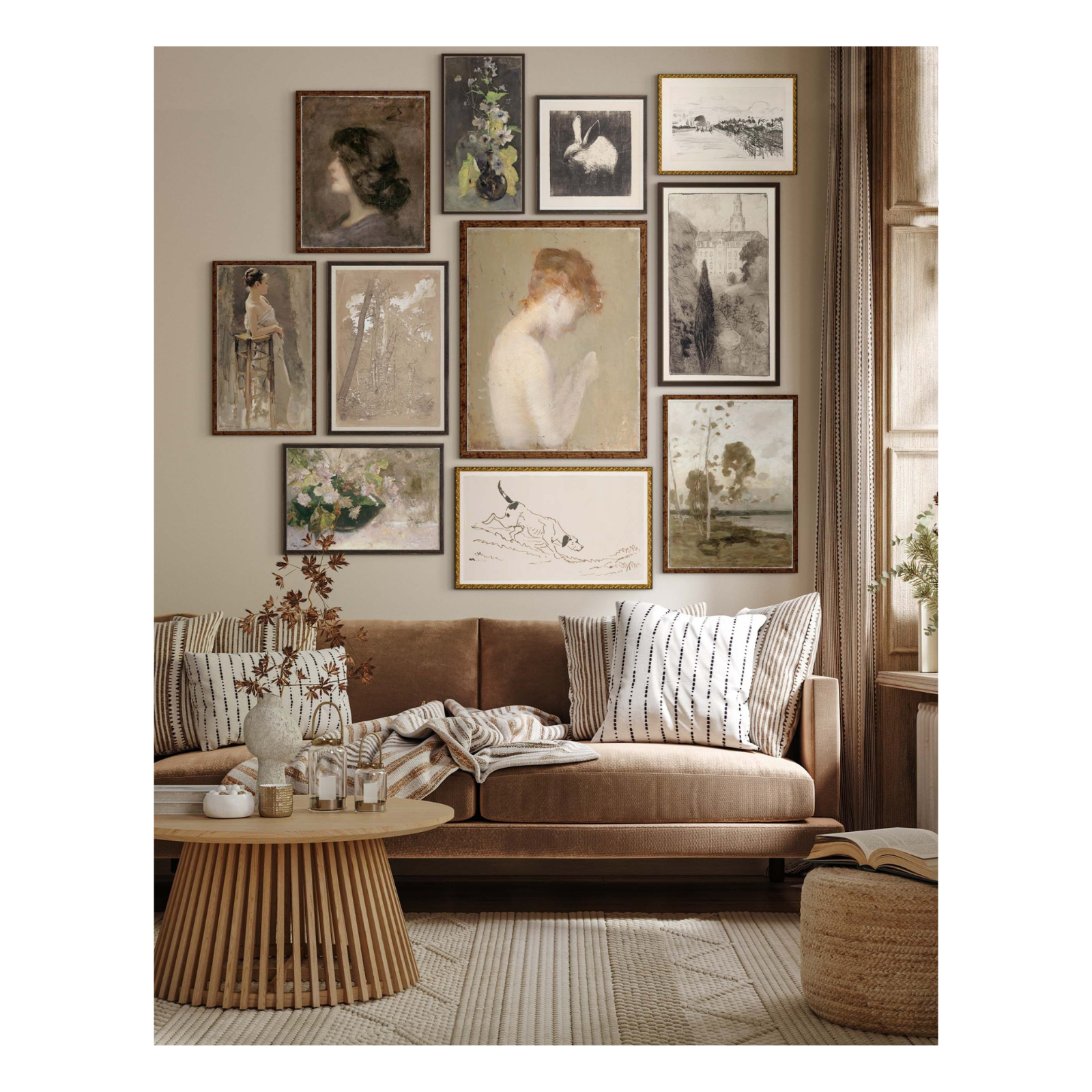 "Shy Girl" Framed Art Print – view 2