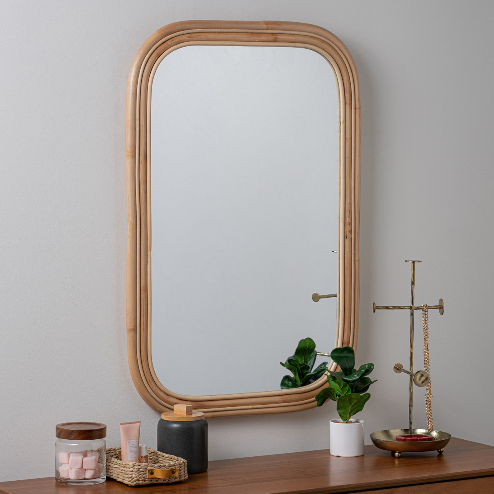 Zander Wall Mirror - Rug & Weave